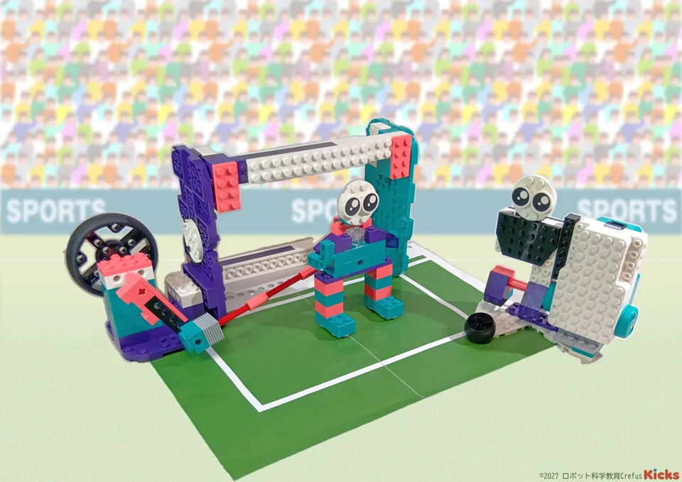 LEGOブロックで製作したサッカーロボット